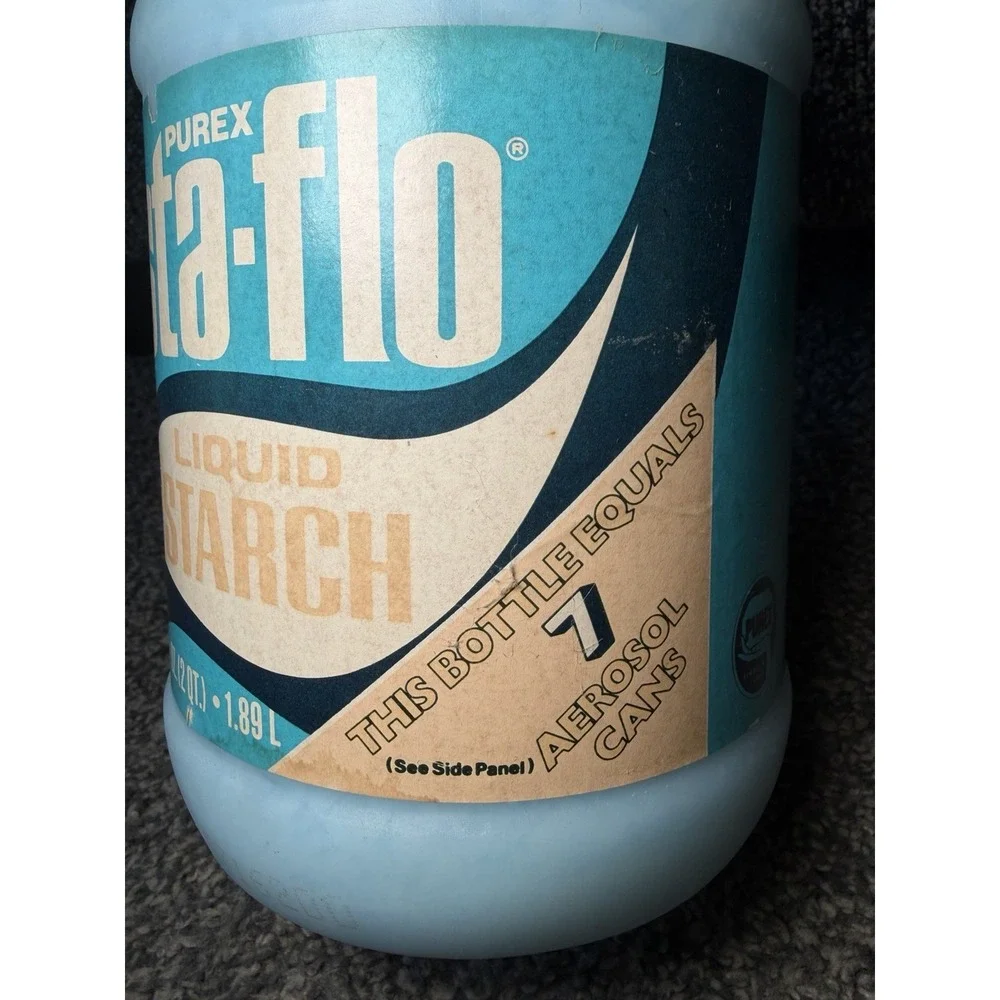 Purex Sta-Flo Liquid Starch Concentrated 64 Oz Laundry